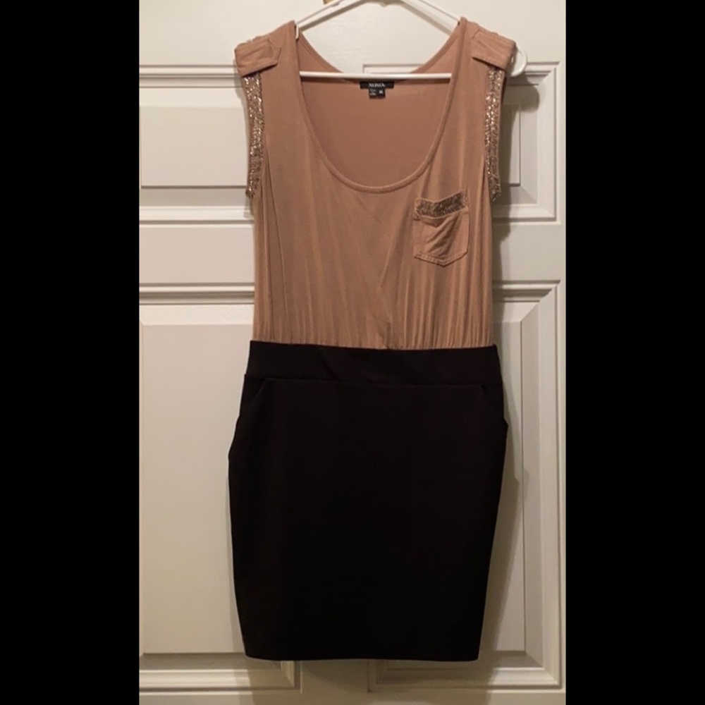 Xoxo beaded dress. Size Med.
